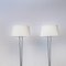 Vitt Terra Stehlampen aus Muranoglas von Valerio Bottin für Foscarini, 1990er, 2er Set 7