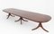 Regency Triple Pedestal Dining Table in Mahogany, 1890s, Image 1