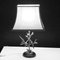 Mid-Century Silver Plated Table Lamp by S. Agudo 4