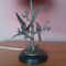Mid-Century Silver Plated Table Lamp by S. Agudo, Image 2