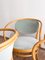 210 P Armlehnstühle aus Buchenholz mit Samtbezug in Salbei von Michael Thonet für Thonet, Deutschland, 1989, 4er Set 7