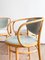 210 P Armlehnstühle aus Buchenholz mit Samtbezug in Salbei von Michael Thonet für Thonet, Deutschland, 1989, 4er Set 12