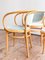 210 P Armlehnstühle aus Buchenholz mit Samtbezug in Salbei von Michael Thonet für Thonet, Deutschland, 1989, 4er Set 13