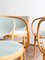 210 P Armlehnstühle aus Buchenholz mit Samtbezug in Salbei von Michael Thonet für Thonet, Deutschland, 1989, 4er Set 15