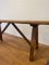 Antique French Oak Bench, Image 2