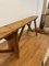 Antique French Oak Bench, Image 1