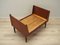 Dänisches Vintage Teak Bett, 1970er 5