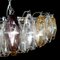 Art Deco Polyhedron Glass Blown Chandelier, Murano, Italy, 1961 7