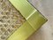 Italienisches Mid-Century Acrylglas Tablett mit Messinggriffen, 1970er 11