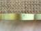 Italienisches Mid-Century Acrylglas Tablett mit Messinggriffen, 1970er 10