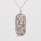 Modern Silver Egyptian Cartouche Pendant 6