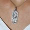 Modern Silver Egyptian Cartouche Pendant 8