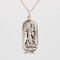 Modern Silver Egyptian Cartouche Pendant 4