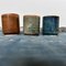Japanische Vintage Yunomi Teetassen, Aizu Ryōryō-Yaki, 1970er, 3er Set 8