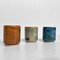 Japanische Vintage Yunomi Teetassen, Aizu Ryōryō-Yaki, 1970er, 3er Set 5