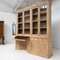 Oak Bookcase with Desk, 1920s 3
