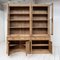Oak Bookcase with Desk, 1920s 5