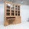 Oak Bookcase with Desk, 1920s 1