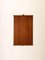 Scandinavian Teak and Brass Bedside Table, 1950s 6