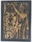 Bruce Onobrakpeya, Mamiwata Voyage I, 1976, Metallrelief 1