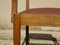 Art Deco Bridge Chairs, 1940s, Set of 3 8