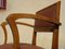 Art Deco Brückenstühle, 1940er, 3er Set 5