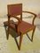 Art Deco Brückenstühle, 1940er, 3er Set 3