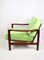 Poltrona vintage verde chiaro di Z. Baczyk, anni '70, Immagine 5
