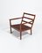 Set of Mid-Century Modern Rosewood Chairs in Leather, 1950s 10