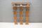 Rosewood Wall Coat Rack with Chromed Hooks, 1970s, Image 2