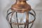 Grandes Lanternes Vintage en Cuivre et Verre, 1940s, Set de 2 10