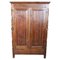Antique Wardrobe in Poplar Wood, 1800s, Image 1