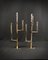 Candleholders in Gilded Brass by Karl Hagenauer for Wiener Werkstätte, 1930 13