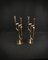Candleholders in Gilded Brass by Karl Hagenauer for Wiener Werkstätte, 1930 9