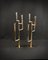 Candleholders in Gilded Brass by Karl Hagenauer for Wiener Werkstätte, 1930 11