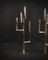 Candleholders in Gilded Brass by Karl Hagenauer for Wiener Werkstätte, 1930 2