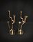 Candleholders in Gilded Brass by Karl Hagenauer for Wiener Werkstätte, 1930 12
