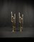 Candleholders in Gilded Brass by Karl Hagenauer for Wiener Werkstätte, 1930 10