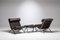 Ari Stühle und Fußhocker von Arne Norell für Arne Norell AB, 1965, 3er Set 1