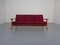 Canapé GE 290 en Chêne avec Kvadrat Hallingdal par Hans J. Wegner pour Getama, 1960s 1