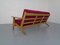 Canapé GE 290 en Chêne avec Kvadrat Hallingdal par Hans J. Wegner pour Getama, 1960s 5