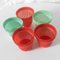Vintage Alkastap Plastic Flower Pots, 1960s, Set of 5 5
