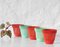 Vintage Alkastap Plastic Flower Pots, 1960s, Set of 5 2