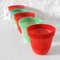 Vintage Alkastap Plastic Flower Pots, 1960s, Set of 5 3