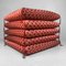 Japanese Zabuton Floor Cushions, 1980s, Set of 5 1