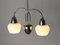 Bauhaus Chrome Pendant Light from Elektroinstala Jilove, Czechoslovakia, 1940s 7