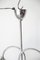 Bauhaus Chrome Pendant Light from Elektroinstala Jilove, Czechoslovakia, 1940s 3