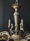 Vintage Italian Bronze Chandelier, 1960s, Image 6