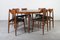 Mid-Century Modern Danish Dining Set in Teak, 1960s, Set of 7 6