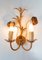 Gilt Metal Wall Light, 1960s 3